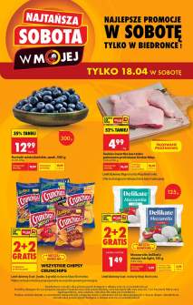 Okładka gazetki Biedronka