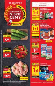Okładka gazetki Biedronka