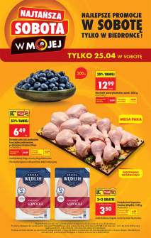 Okładka gazetki Biedronka