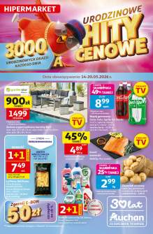 Okładka gazetki Auchan