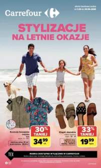 Okładka gazetki Carrefour