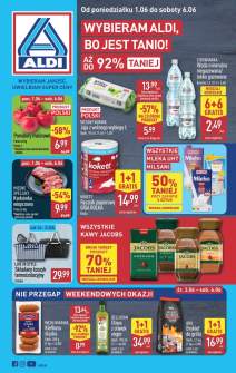 Okładka gazetki Aldi