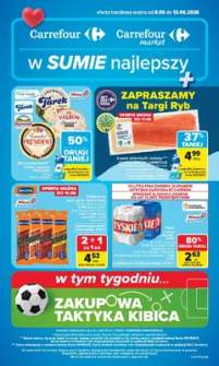 Okładka gazetki Carrefour