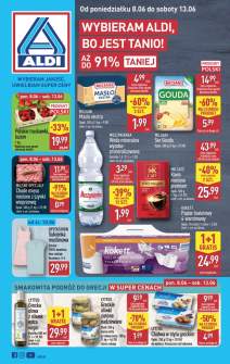 Okładka gazetki Aldi