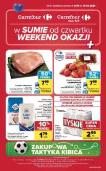 Okładka gazetki Carrefour