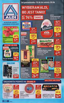 Okładka gazetki Aldi