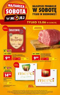 Okładka gazetki Biedronka