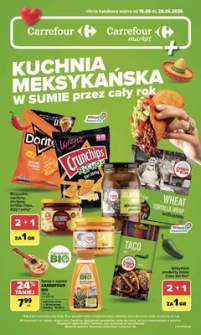Okładka gazetki Carrefour