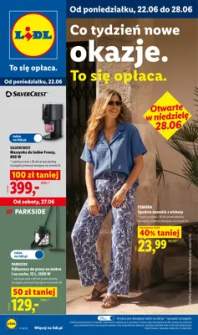 Okładka gazetki Lidl