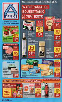 Okładka gazetki Aldi