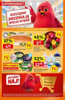 Okładka gazetki Auchan