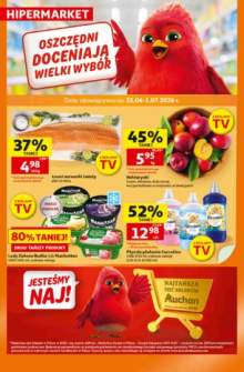 Okładka gazetki Auchan