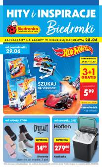 Okładka gazetki Biedronka