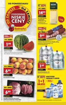 Okładka gazetki Biedronka