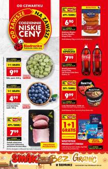 Okładka gazetki Biedronka