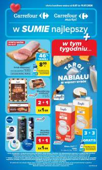 Okładka gazetki Carrefour