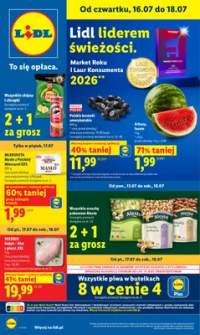 Okładka gazetki Lidl