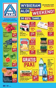 Okładka gazetki Aldi