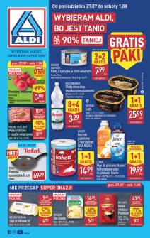 Okładka gazetki Aldi