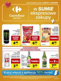 Okładka gazetki Carrefour
