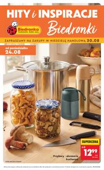Okładka gazetki Biedronka