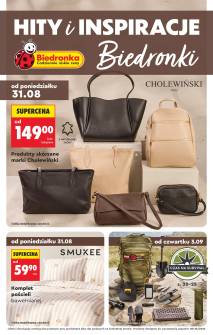 Okładka gazetki Biedronka