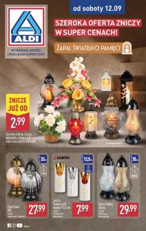 Okładka gazetki Aldi
