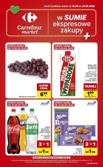 Okładka gazetki Carrefour