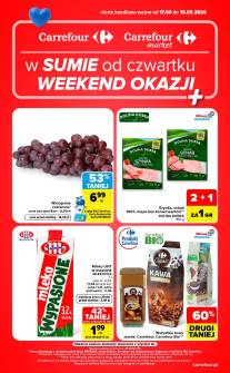 Okładka gazetki Carrefour