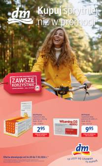 Okładka gazetki Drogerie dm