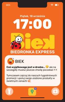 Okładka gazetki Biedronka