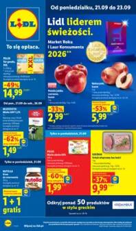 Okładka gazetki Lidl