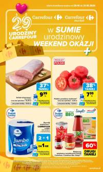 Okładka gazetki Carrefour