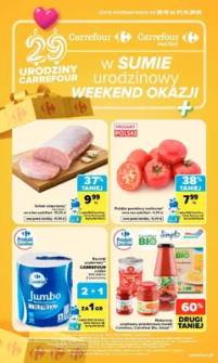 Okładka gazetki Carrefour