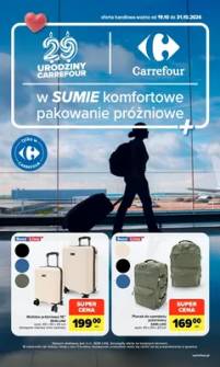 Okładka gazetki Carrefour