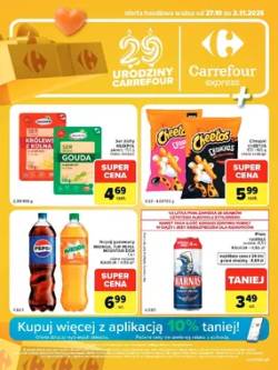 Okładka gazetki Carrefour