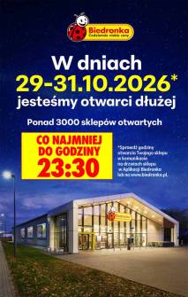 Okładka gazetki Biedronka