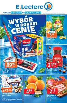 Okładka gazetki E.Leclerc