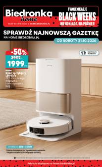 Okładka gazetki Biedronka