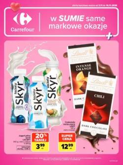 Okładka gazetki Carrefour