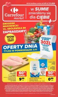 Okładka gazetki Carrefour