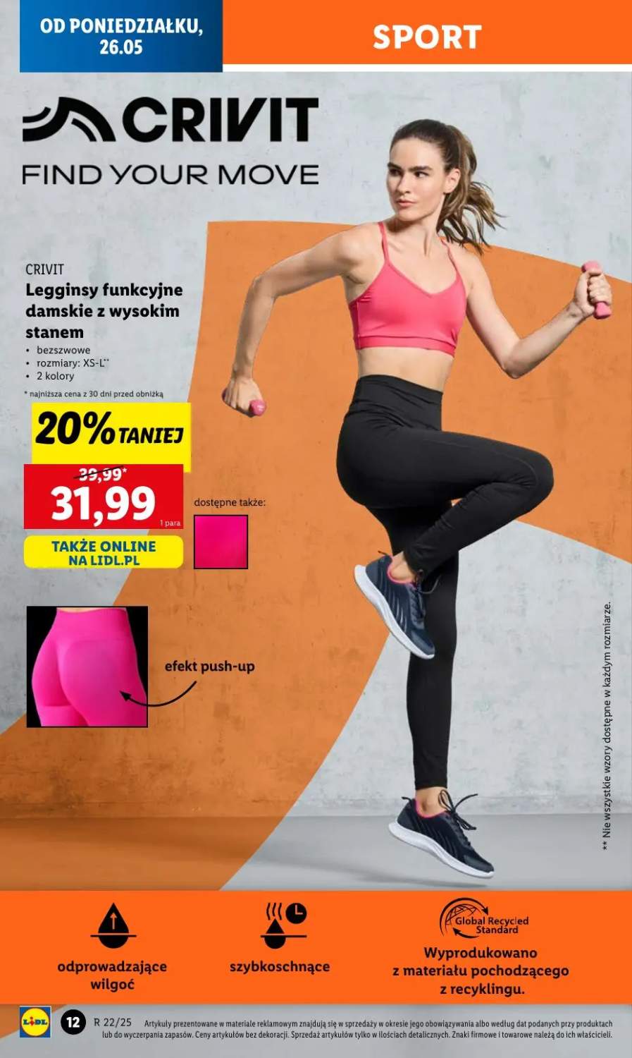 legginsy damskie