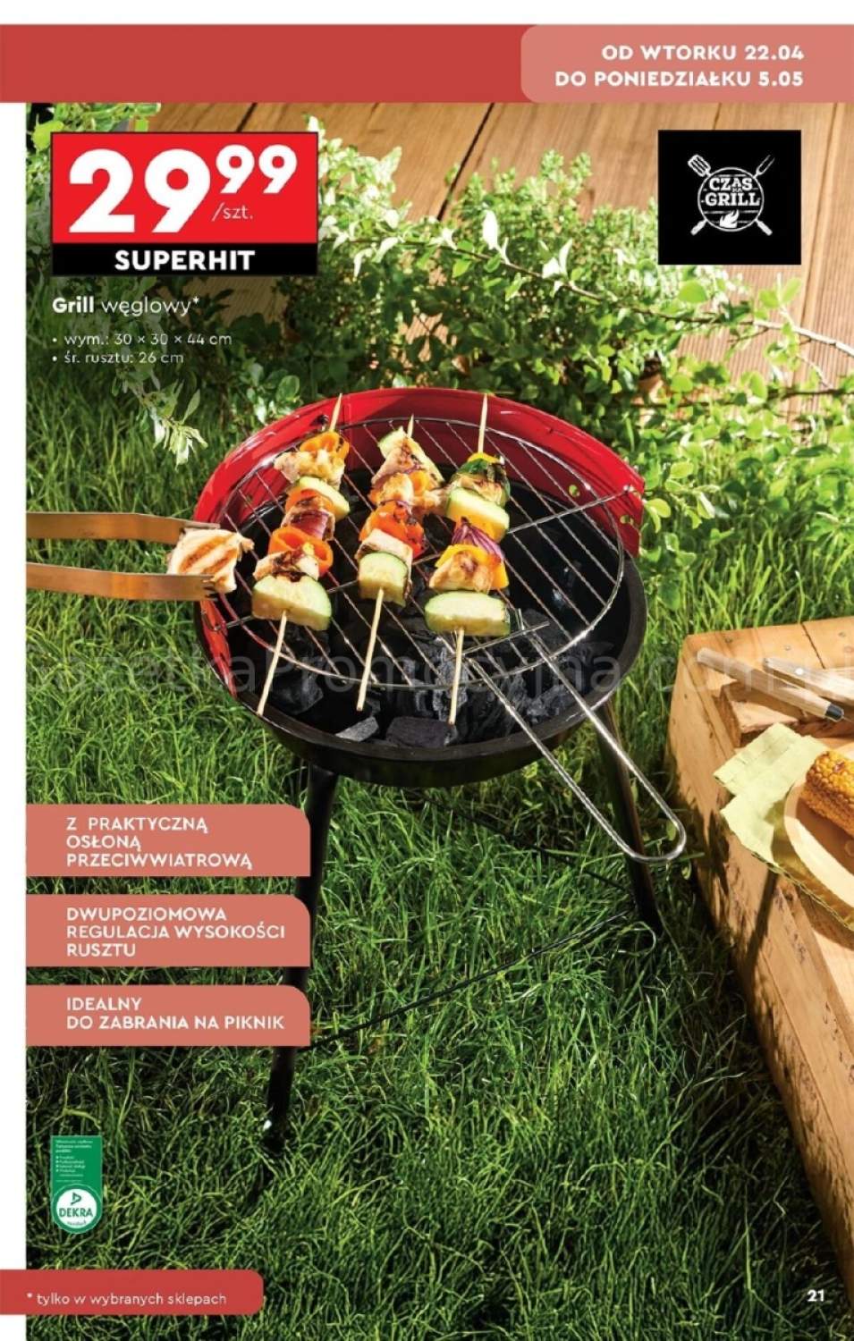 grill węglowy