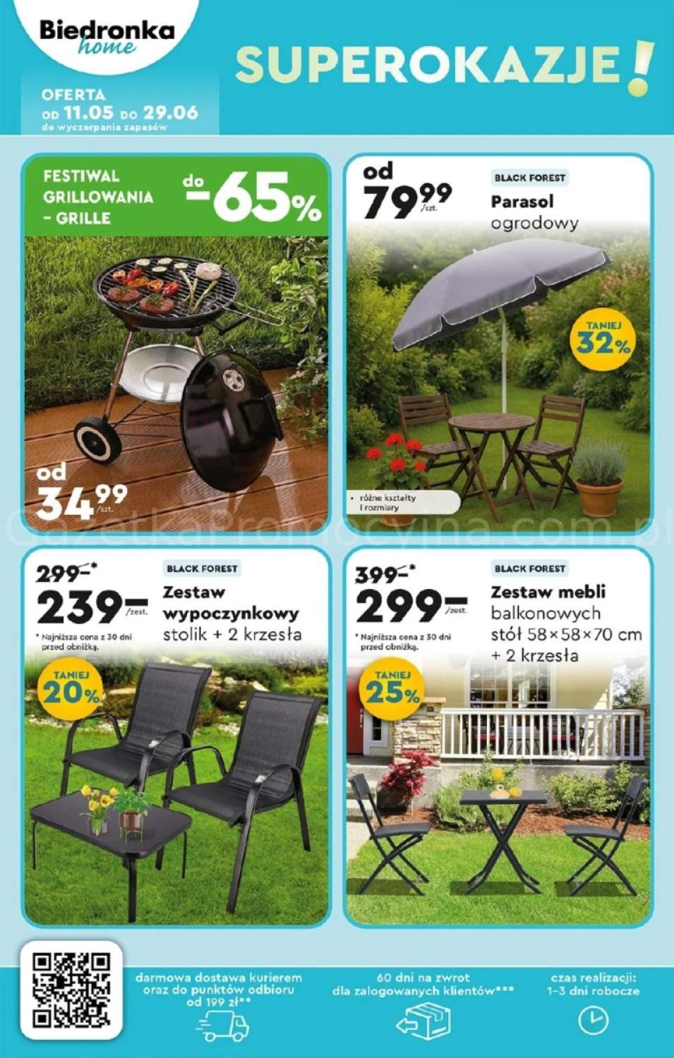 grill okrągły