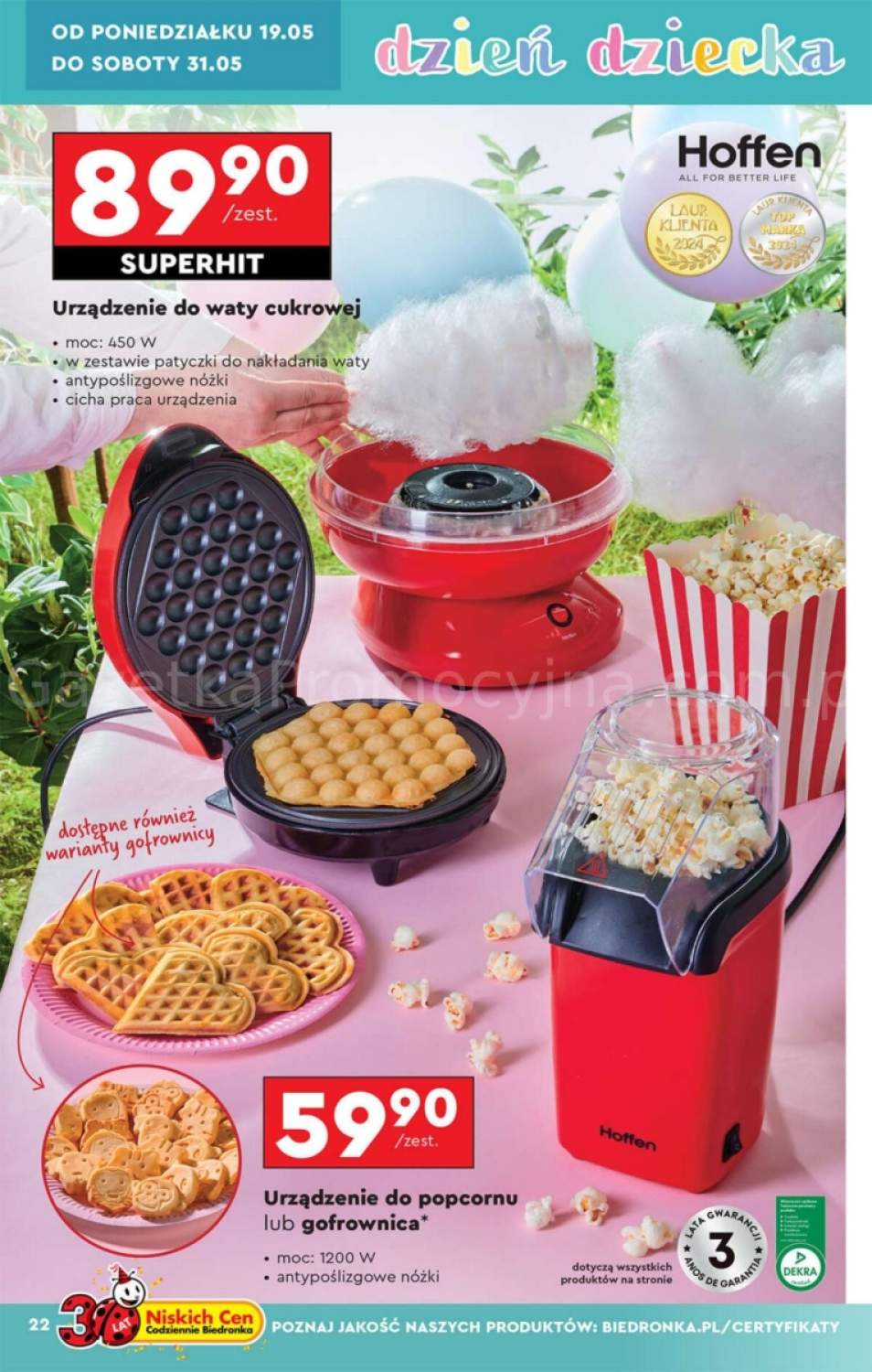 urządzenie do waty cukrowej