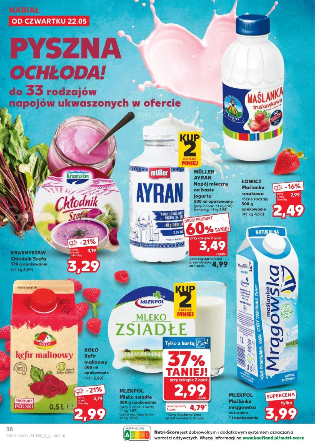 maślanka owocowa
