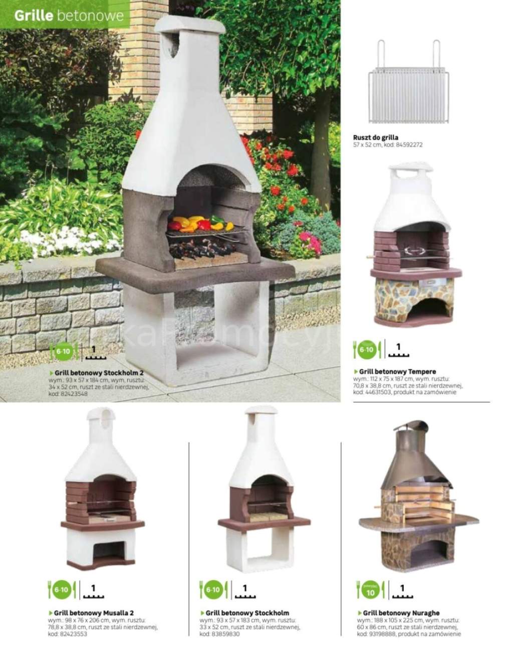 grill betonowy