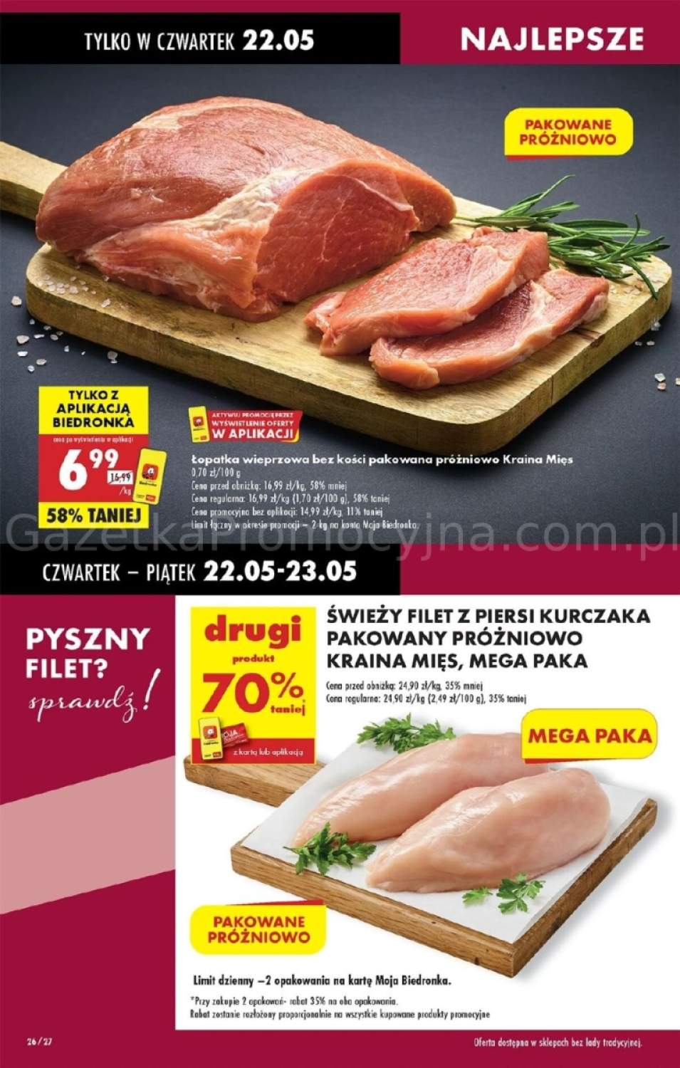 łopatka wieprzowa
