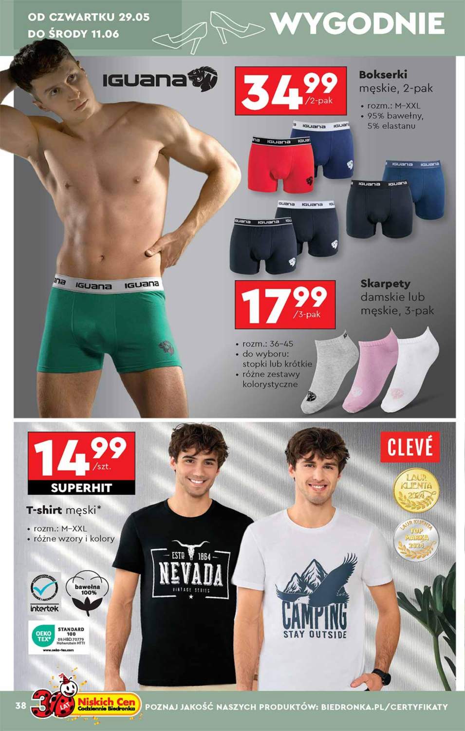bokserki męskie