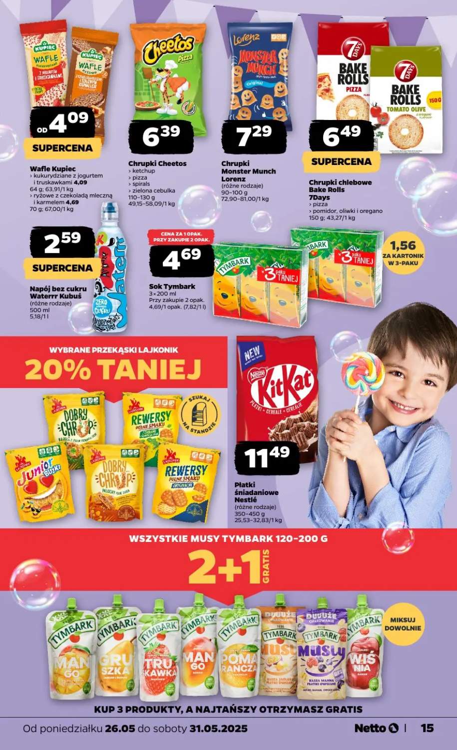 płatki śniadaniowe